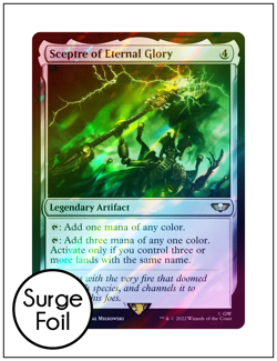 1x Sceptre of Eternal Glory, Surge Foil, Warhammer 40K, Magic MTG NM - Image 1