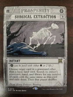 Surgical Extraction NM Outlaws of Thunder Junction: Breaking News MTG FREE SHIP - Image 1