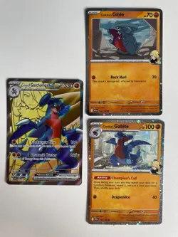 Pokemon TCG: 2025 Destined Rivals Promo Full Art Cynthia's Garchomp EX (SVP 204) - Image 1