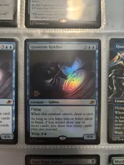 Quantum Riddler 3 Copies ( 1 Regular, 1 Foil Promo, 1 Non-foil Borderless) - Image 2