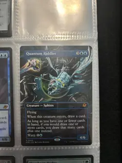 Quantum Riddler 3 Copies ( 1 Regular, 1 Foil Promo, 1 Non-foil Borderless) - Image 3
