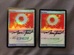 MTG Sol Ring Judge Promo Mark Tedin Signed Excellent Condition!! - Image 1