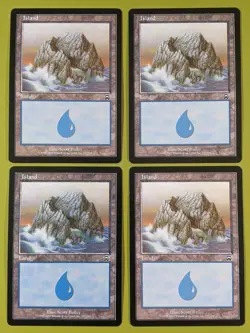 Island (337) x4 Mercadian Masques 4x Playset Magic the Gathering MTG - Image 1