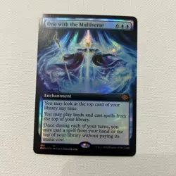 [1x] One with the Multiverse - Foil - Extended Art Near Mint, English - Image 1