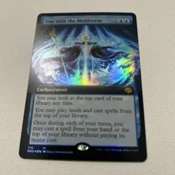 [1x] One with the Multiverse - Foil - Extended Art Near Mint, English - Image 2