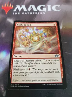 Mtg. Strike It Rich. Modern Horizons 2. Pack Fresh - Image 1