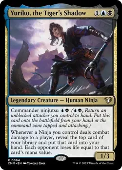 Yuriko, the Tiger's Shadow CM NM MTG - Image 1