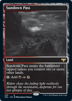 Sundown Pass DBL NM MTG - Image 1