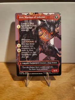 Clive, Ifrit's Dominant (Borderless) M 0385 Final Fantasy FIN MTG - Image 2