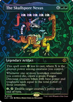 The Skullspore Nexus - Borderless FOIL #0340 The Lost Caverns of Ixalan NM - Image 1