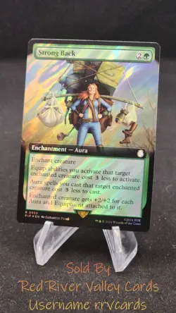 1x Strong Back (Extended Art) (Surge Foil) - Fallout - #930 - Image 1