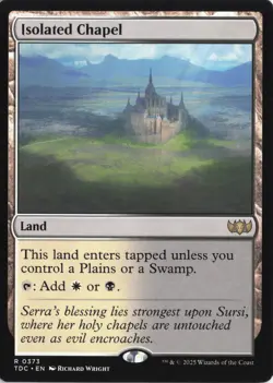 Isolated Chapel Commander: Tarkir: Dragonstorm Non-Foil Near Mint or Better - Image 1