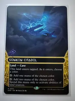 Sunken Citadel (Borderless) #41 RARE Edge of Eternities Regular NM ENG MTG - Image 1