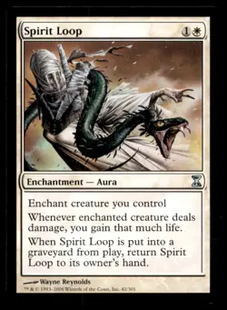 MTG Spirit Loop LP Light Play Time Spiral [1489] - Image 1
