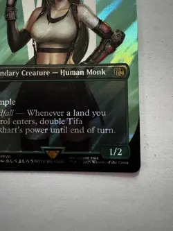 Tifa Lockhart (Borderless) (Surge Foil) Final Fantasy Foil NM #536 - Image 3