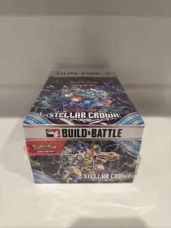 Pokemon Scarlet & Violet Stellar Crown Build & Battle Bundle Display NEW/SEALED - Image 1