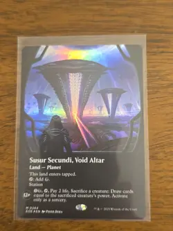 Susur Secundi, Void Altar (Borderless) Edge of Eternities Foil - Image 1