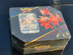 Pokemon TCG: Crown Zenith Tin (Galarian Zapdos) Factory Sealed New - Image 2