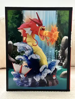 Pokemon World Championships 2025 Exclusive Shiny Gyarados Statue (Light Scratch) - Image 3