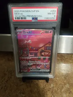 2023 Pokemon Svp En Mew Ex 151 Ultra Premium Collection Psa 8 - Image 2