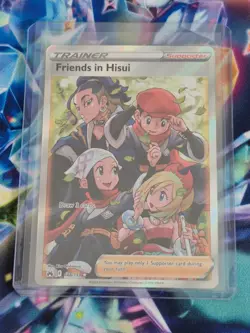 Pokemon Friends in Hisui (Full Art) 148/159 Crown Zenith Holo - Image 1