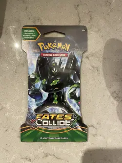 Pokemon Fates Collide Sleeved Booster Pack Zygarde - Image 1