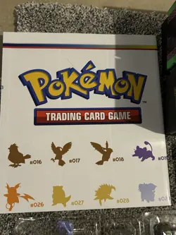 Assorted Lot of Pokemon TCG Tins, ETB, Pins, Coins, Dice, 151 Poster EMPTY - Image 5