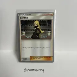 Pokemon TCG - Cynthia 119/156 - World Championships 2019 - NM - Image 1