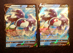 Pokemon TCG, Sword Shield Black Star Promo SWSH250 - Lumineon V X2 - Image 2