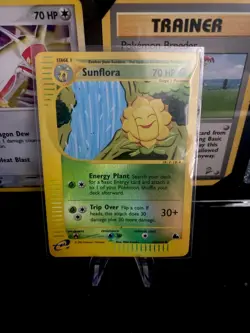 Pokemon Sunflora 105/144 Skyridge Reverse Holo 2003 E-Reader S#3582 - Image 1