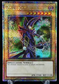 Dark Magician (6th Art) (Quarter Century Secret Rare) RA04-EN106 1st Edition - Image 1
