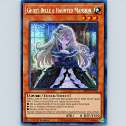 Yugioh Ghost Belle & Haunted Mansion MP22-EN258 1st Edition Secret Rare - NM - Image 1