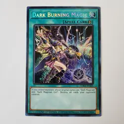 Dark Burning Magic - LDK2-ENS05 - Secret Rare - NM - 2024 Print - Yugioh - Image 1
