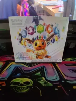Prismatic Evolution ETB Scarlet and Violet Pokemon Cards - Image 1