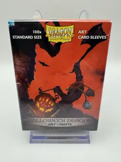 Dragon Shield HALLOWEEN DRAGON Matte Card Sleeves Limited Ed. Art Series 100ct 5706569120221 - Image 1