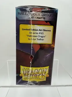 Dragon Shield HALLOWEEN DRAGON Matte Card Sleeves Limited Ed. Art Series 100ct 5706569120221 - Image 3