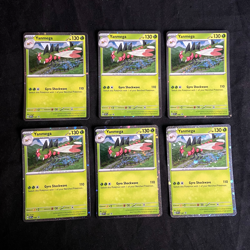 Yanmega Card Bundle of 6x SVP 187 SV09 Journey Together Black Star Promo NM/M - Image 1