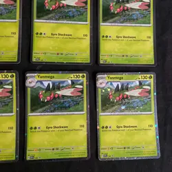 Yanmega Card Bundle of 6x SVP 187 SV09 Journey Together Black Star Promo NM/M - Image 3