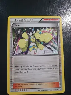 Elesa - RC20/RC25 - Pokemon Legendary Treasures Black White Ultra Card LP - Image 1
