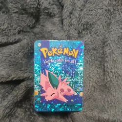 Pokemon Card 032 Nidoran ♂ Pocket Monsters Vending Prism Sticker 2000 Nintendo - Image 1