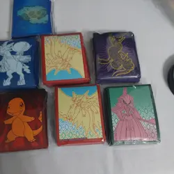 Pokemon Obsidian Flames ETB Card Sleeves (65 Card Sleeves) plus 8 various packs - Image 3