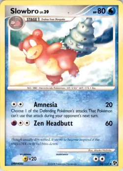 2008 Pokemon Diamond & Pearl - Great Encounters #54 Slowbro EX-MT - Image 1