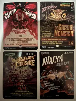 4 Card Magic The Gathering Lot Showcase Inistrad Remastered - Image 1