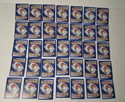 VTG Pokemon Jungle And Fossil Set Card Lot LP - Image 2