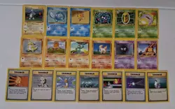 Pokemon Base Jungle Fossil Set Lot VTG WOTC 59 Cards LP-MP - Image 3