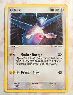Latios & Latias Ex Trainer Kit Deck ExclusiveHolographic Pokemon Cards - Image 2