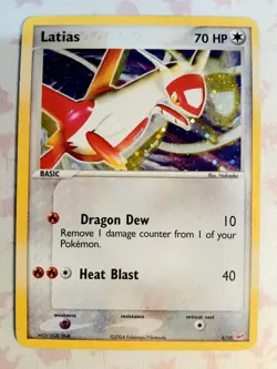 Latios & Latias Ex Trainer Kit Deck ExclusiveHolographic Pokemon Cards - Image 4