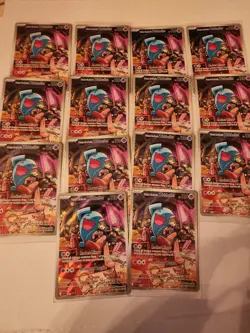 Team Rocket's Wobbuffet Promo SV: Scarlet & Violet Promo Cards 203 NM lot of 15 - Image 1