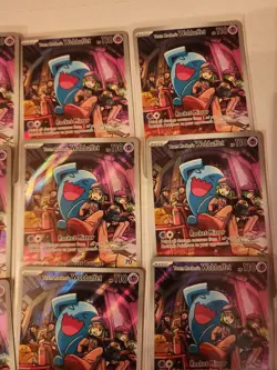 Team Rocket's Wobbuffet Promo SV: Scarlet & Violet Promo Cards 203 NM lot of 15 - Image 5