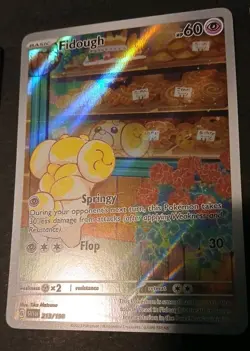 3 Scarlet Violet Pokemon Cards (Pachirisu#208 Fidough#213professors Research#241 - Image 3